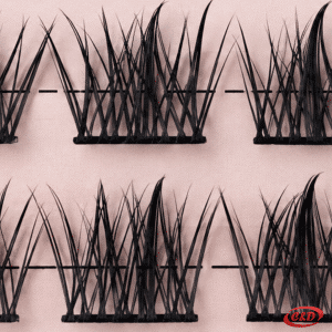 Crne 6D Natural Eyelash 023 umjetne trepavice 10 mm, 30 komada