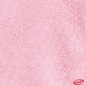Roza ručnik za kosu od mikrofibre 60 × 24 cm s dugmetom i elastičnom gumom