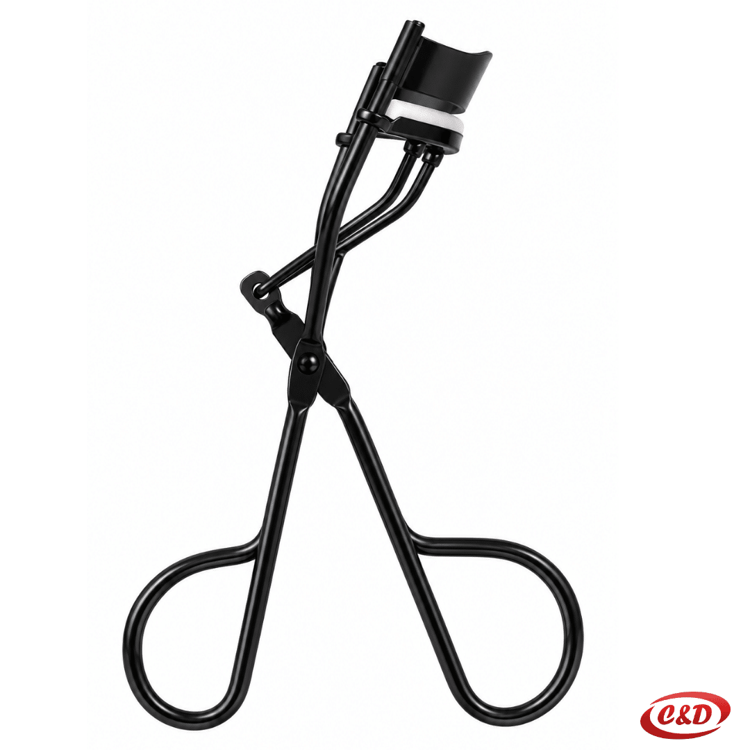 Crni uvijač za trepavice od metala i plastike 11 × 3 cm