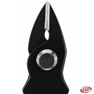 Plavo-crne metalne makaze za rezanje tipsi i dekoracija 13 × 3 cm