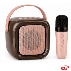 Rozi bežični karaoke zvučnik K10 sa mikrofonom Bluetooth 5.3 RGB 10 W