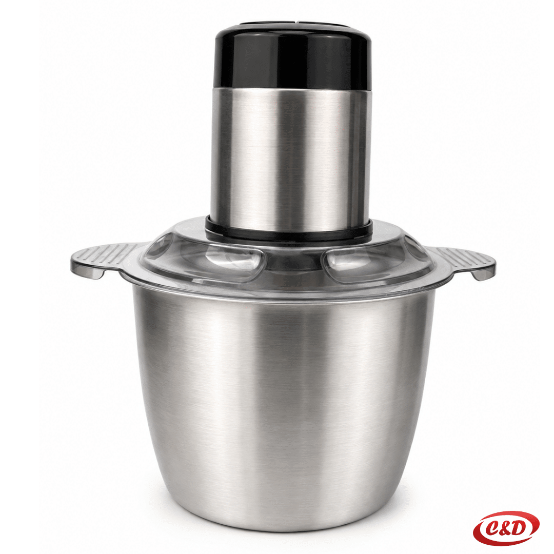 Električna inox sjeckalica 3 L s posudom promjera 18 cm