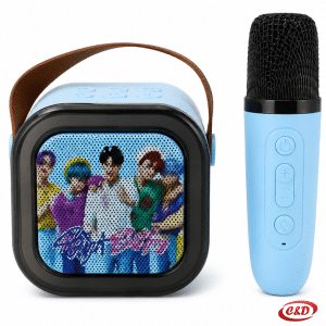 Bežični karaoke zvučnik QL-166 s mikrofonom Bluetooth RGB 5 W