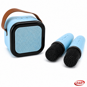 Bežični karaoke zvučnik K12 s mikrofonom Bluetooth LED USB TF