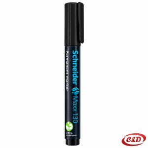 Schneider Maxx 130 crni permanentni marker s vrhom 1–3 mm
