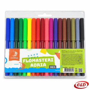 Adria flomasteri 18/1 u živopisnim bojama