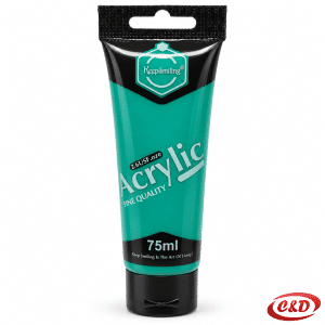KeepSmiling zelena akrilna boja 75 ml u plastičnoj tubi
