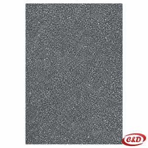 Siva EVA pjena sa šljokicama dimenzija 30 × 20 cm