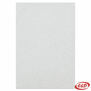 Bijela EVA pjena sa šljokicama dimenzija 30 × 20 cm