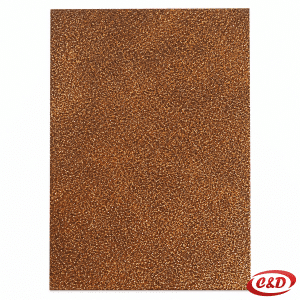 Tamno smeđa EVA pjena sa šljokicama dimenzija 30 × 20 cm