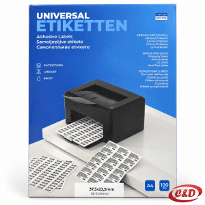 Pakiranje Tip Top Office samoljepljivih A4 etiketa s 60 etiketa po listu