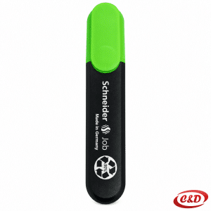 Schneider Job tekst marker tirkizno zelene boje s kosim vrhom širine ispisa 1–5 mm