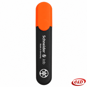 Schneider Job tekst marker tirkizno narančaste boje s kosim vrhom širine ispisa 1–5 mm