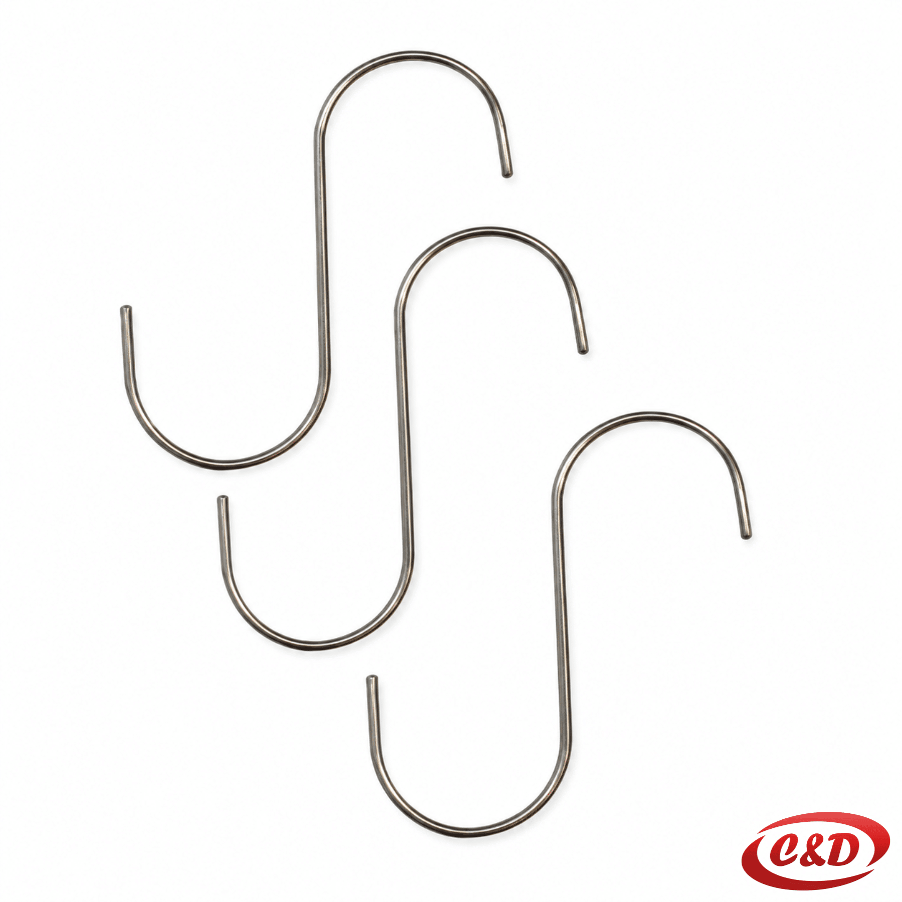 Inox S kuke za meso 14 cm set 10 komada