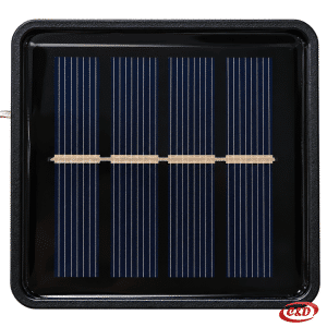 Solarno LED svjetlosno crijevo s toplim bijelim lampicama i solarnim panelom