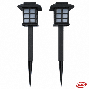 Solarna vrtna LED lampa s bijelim osvjetljenjem i IP65 zaštitom