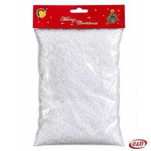 Umjetni snijeg za dekoraciju u kesici od 30 g
