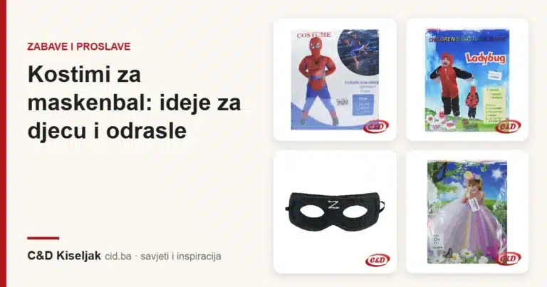 Kostimi za maskenbal: ideje za djecu i odrasle